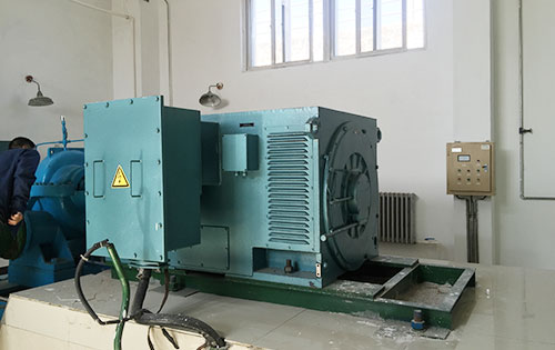 安岳某水电站工程主水泵使用我公司高压电机